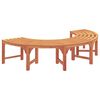 vidaXL Banco de &Aacute;rbol 4 -Seater 210 x 80 x 45 cm Natural