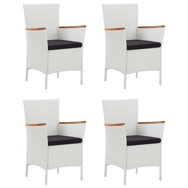 vidaXL Juego de comedor para jard&iacute;n 5 piezas