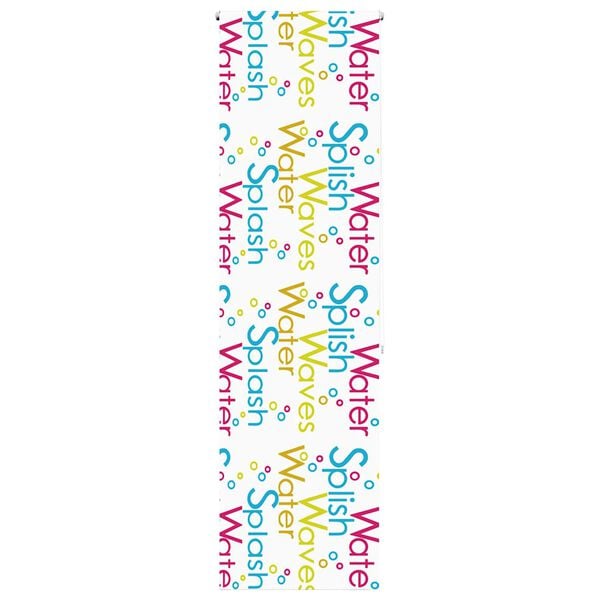 vidaXL Estor enrollable para ducha tela 60x240 cm ancho 56 cm