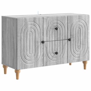 vidaXL Mueble de TV Gris Sonoma 89 x 34,5 x 60 cm Madera de Ingenier&iacute;a