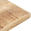 vidaXL Superficie de mesa madera maciza de mango 15-16 mm 60x60 cm
