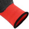 vidaXL Guantes de Trabajo 24 pcs Rojo y Negro 10 / xl