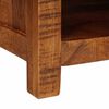 vidaXL Gabinete de TV Marrón 110 x 30 x 40 cm madera maciza de mango