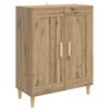 vidaXL Aparador Roble artisan 69,5 x 34 x 90 cm Madera de ingenier&iacute;a