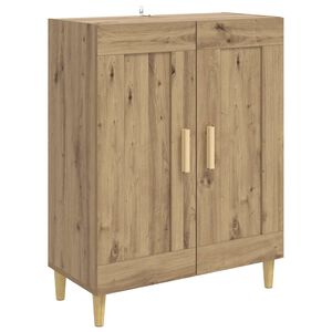 vidaXL Aparador Roble artisan 69,5 x 34 x 90 cm Madera de ingenier&iacute;a