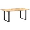 vidaXL Mesa de comedor de madera maciza de mango 180x90x76 cm
