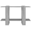 vidaXL Estantería/divisor de espacios gris Sonoma 80x30x51 cm