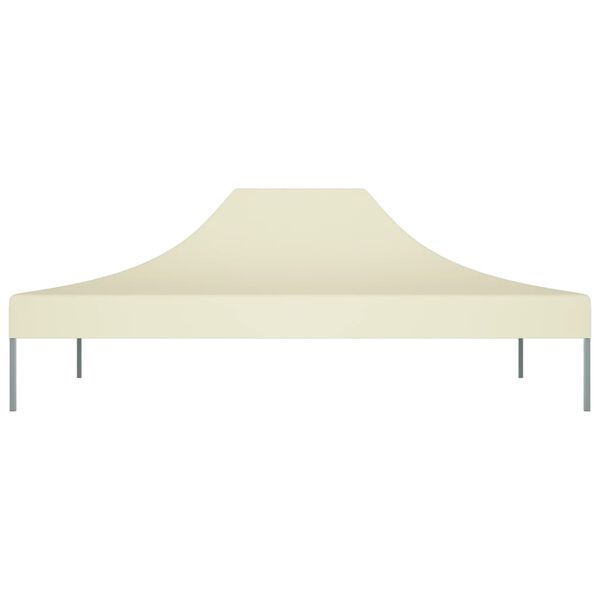 vidaXL Techo de carpa para celebraciones color crema 4x3 m 270 g/m²