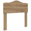vidaXL Cabecero Roble artisan Madera de ingenier&iacute;a