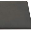 vidaXL Paneles de pared 12 uds terciopelo gris oscuro 30x30 cm 1,08 m&sup2;