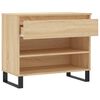 vidaXL Mueble zapatero madera contrachapada roble Sonoma 70x36x60 cm