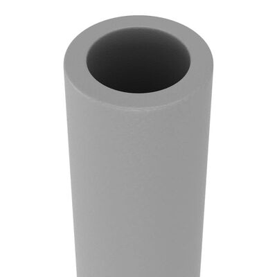 vidaXL Mangas de espuma de postes de cama elástica 12 uds 92,5 cm gris