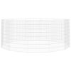 vidaXL Recinto animales corral 12 paneles hierro galvanizado 54x80 cm