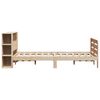 vidaXL Estructura de cama sin colch&oacute;n madera maciza de pino 135x190 cm