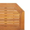 vidaXL Mesa para terraza bistró madera maciza de acacia 90x50x75 cm