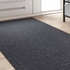 vidaXL Runner de Alfombra Gris 80 x 250 cm tela