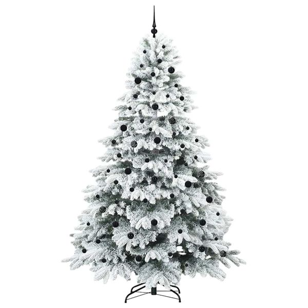 vidaXL &Aacute;rbol de Navidad artificial con 300 LED 240 cm PE y PVC