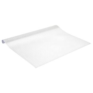 vidaXL L&aacute;mina de ventana esmerilada dise&ntilde;o de rayas PVC 45x500 cm