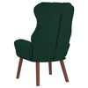 vidaXL sill&oacute;n Verde oscuro 69 x 74 x 93 cm Terciopelo