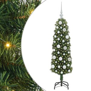vidaXL &Aacute;rbol de Navidad artificial Verde 120 cm PVC, Acero y Pl&aacute;stico