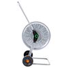 vidaXL Carrito de rollo para manguera de 80 m 1/2" acero o 50 m 3/4"