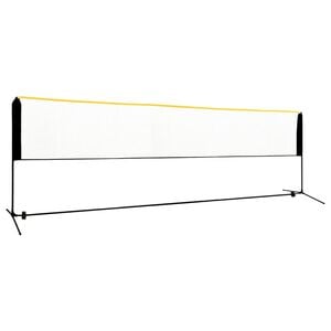 vidaXL Red de b&aacute;dminton ajustable metal 500x103x94-158 cm