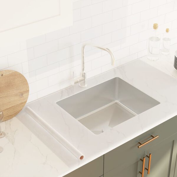 vidaXL Pegatina de mueble autoadhesiva PVC transparente 90x500 cm