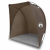 vidaXL Tienda de pesca para impermeable marr&oacute;n