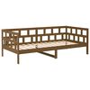 vidaXL Sof&aacute; cama madera maciza de pino marr&oacute;n miel 80x200 cm