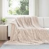 vidaXL Mantitas de Sof&aacute; 6 pcs Beige 270 x 240 cm Lana