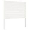 vidaXL Cabecero de cama madera maciza de pino blanco 96x4x100 cm
