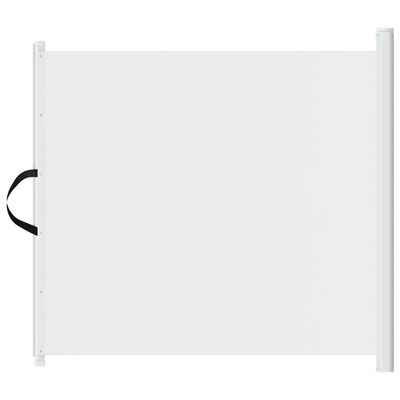 vidaXL Puerta retráctil para mascotas blanca 82,5x125 cm