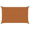 vidaXL Toldo Vela de Sombra Naranja y Marr&oacute;n 4 x 2,5 m