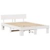 vidaXL Estructura de cama 160 x 200 cm Madera de pino macizo