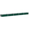 vidaXL Cama de Jard&iacute;n Elevada Verde 400 x 40 x 24 cm