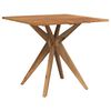 vidaXL Mesa de jard&iacute;n cuadrada madera maciza de acacia 85x85x75 cm