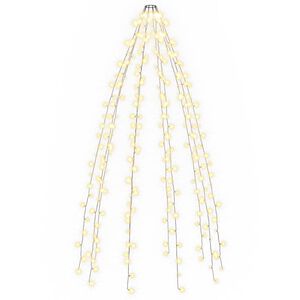 vidaXL Red de luces de &aacute;rbol de Navidad con 250 LEDs 250 cm