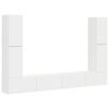 vidaXL Conjunto de mueble de TV 8 uds. Madera de ingenier&iacute;a