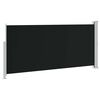 vidaXL Toldo lateral retr&aacute;ctil 140x300 cm negro
