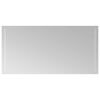 vidaXL Espejo de ba&ntilde;o LED Transparente 100 x 50 cm vidrio templado