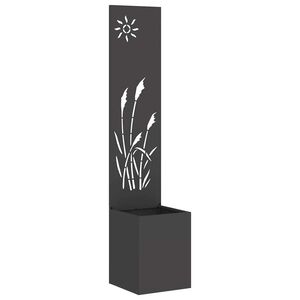 vidaXL Pantalla de Privacidad para Jard&iacute;n Negro 32 x 32 x 150 cm