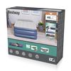 Bestway Colchón inflable Tritech 1 personas azul y gris 191x97x46 cm