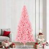 vidaXL &Aacute;rbol de Navidad con 300 LED con soporte Rosa 240 cm PVC