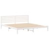 vidaXL Estructura de cama 200 x 220 cm Madera de pino macizo