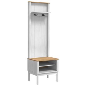 vidaXL Mueble de recibidor FLORO 50 x 40 x 158 cm