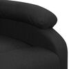 vidaXL Sill&oacute;n elevable tela negro