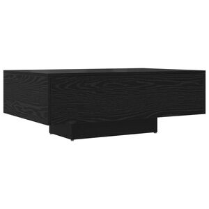 vidaXL Mesa de Caf&eacute; Roble Negro 85 x 55 x 31 cm