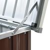 vidaXL Caja de almacenamiento de jardín marrón 171x99x93 cm