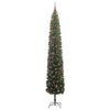 vidaXL Árbol de Navidad artificial Verde 270 cm PVC, Acero y Plástico