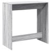 vidaXL Mesa alta de bar madera ingeniería gris Sonoma 102x50x103,5 cm